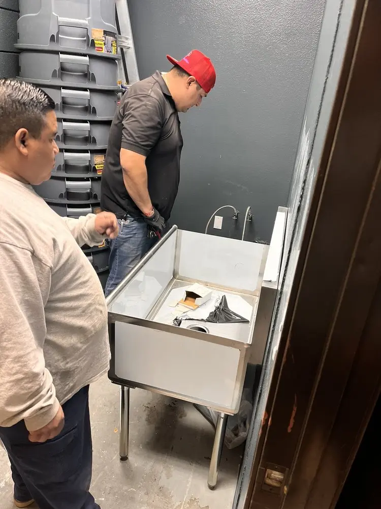 Commercial plumbing and sink installation in Upper Eastside