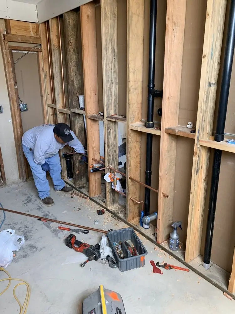 Commercial rough-in plumbing for Water Heater Replacement in Upper Eastside